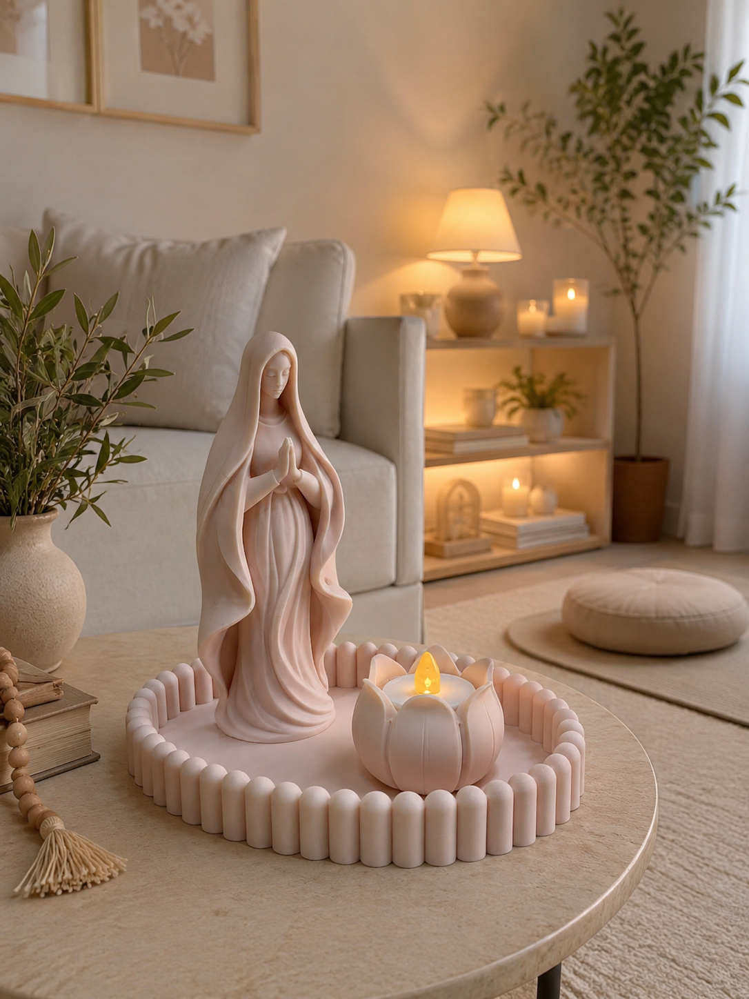 Our Lady of Grace Prayer Kit with LED Candle