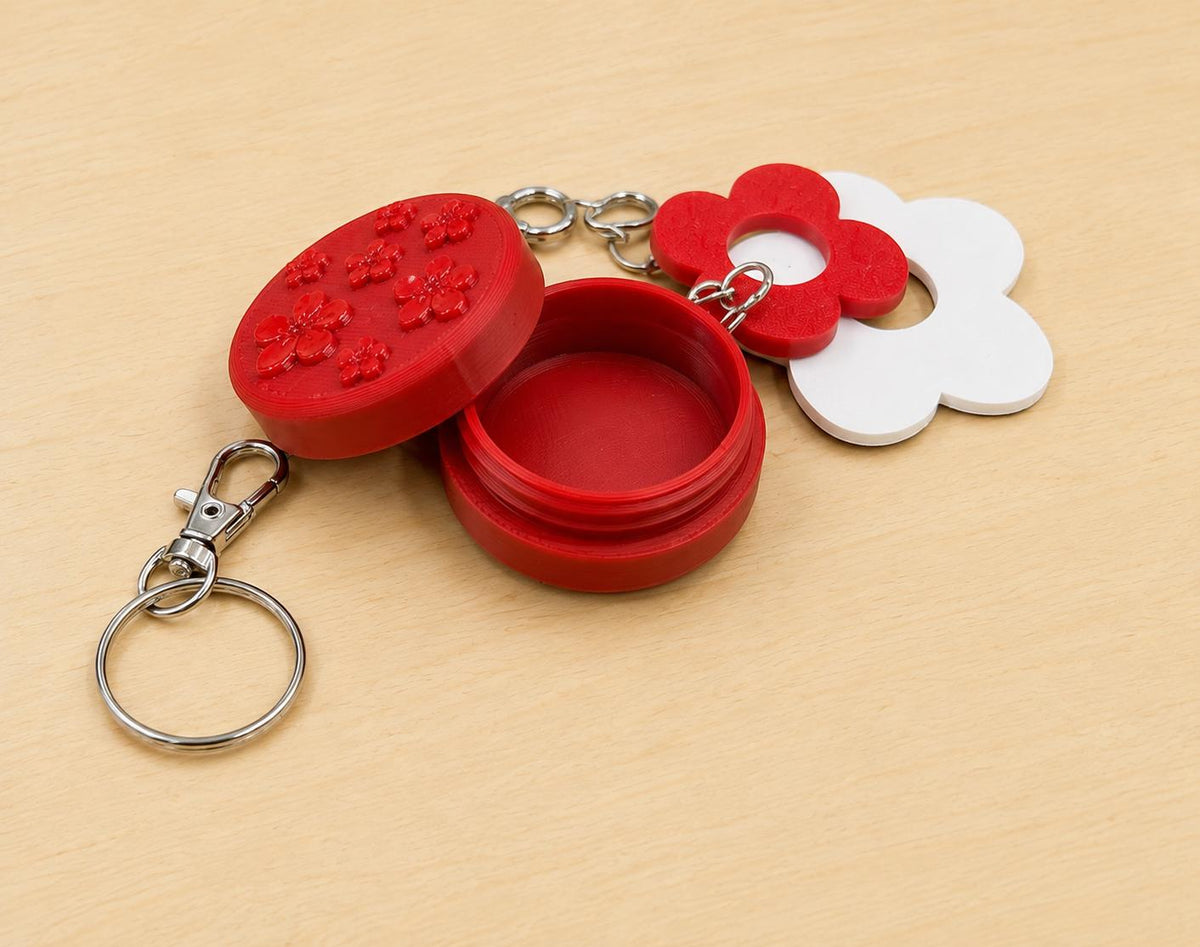 Athlete Jewelry Case & Personalized Name Tag Keychain
