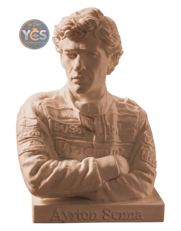 Ayrton Senna Legacy Bust Statue