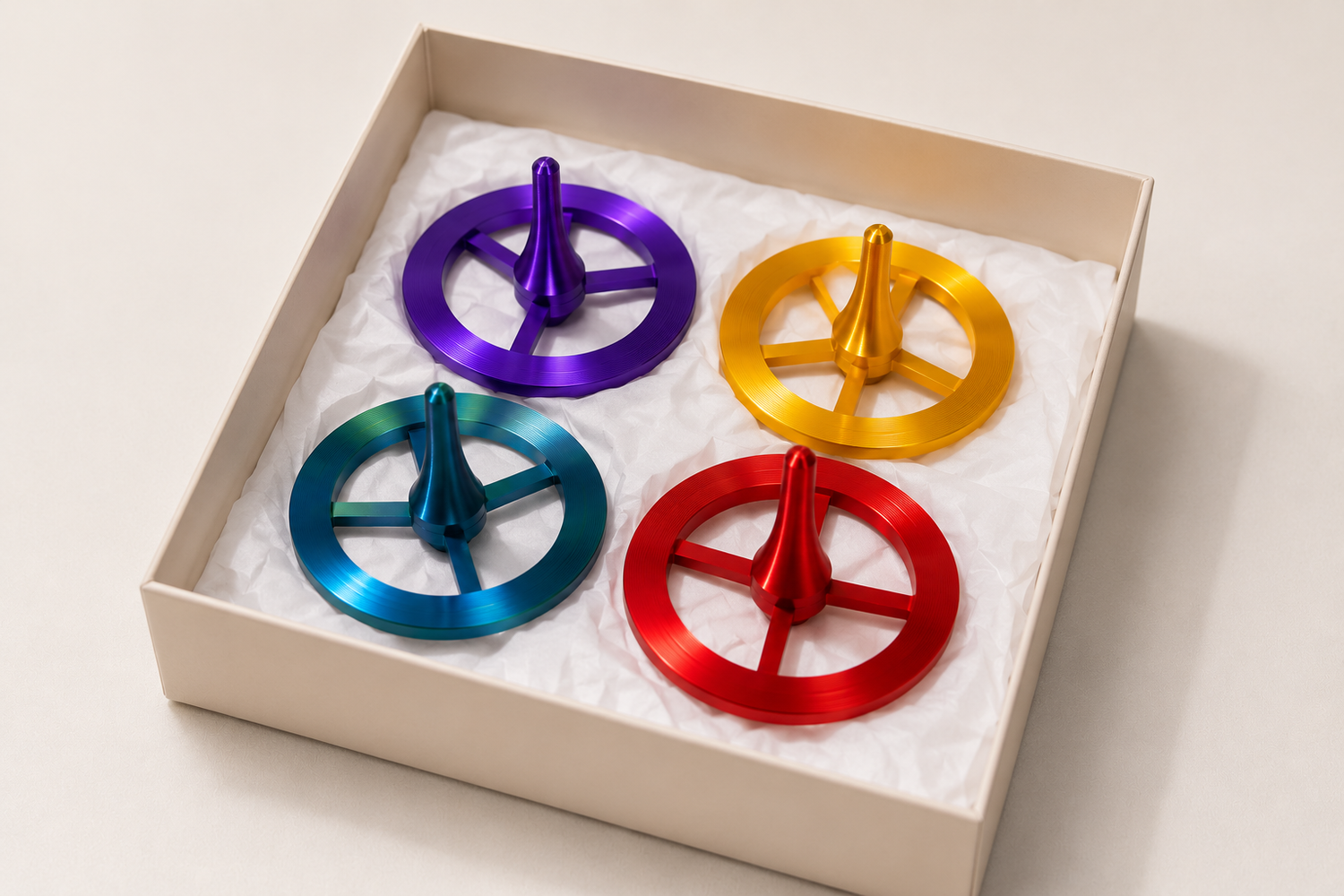SpinTop Set of 4