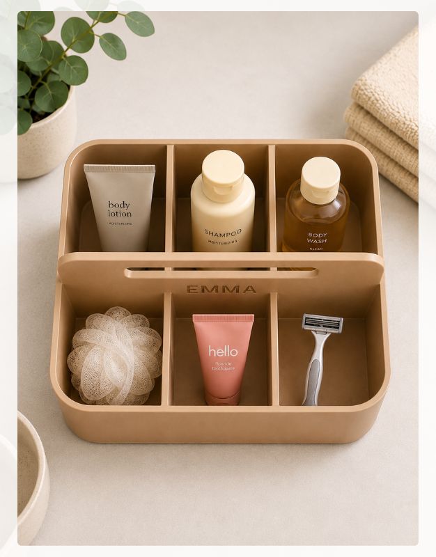 Personalized Shower Caddy
